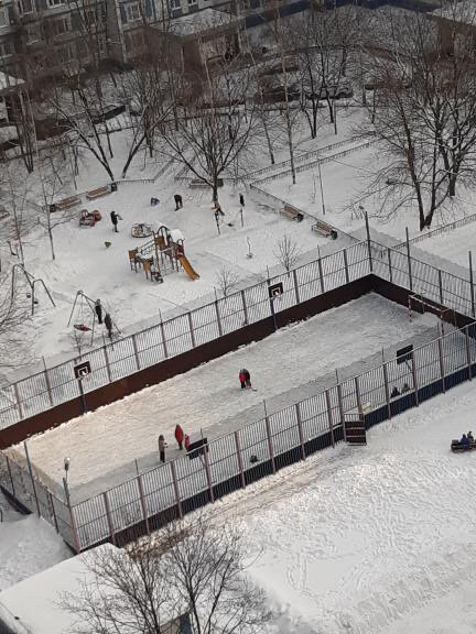 Каток Осенний бульвар, дом 10 