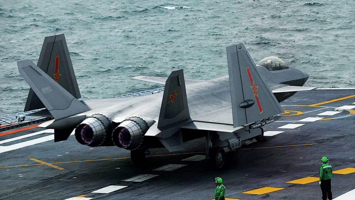 Китайский самолет J20 с китайским авиадвигателем - копией российских двигателей. Взято из Яндекс-картинок