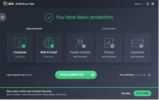 AVG AntiVirus Free