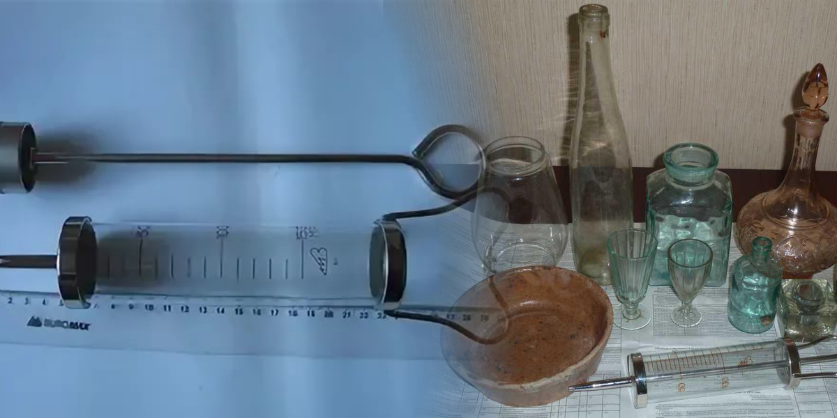 Шприц для промывки полостей.