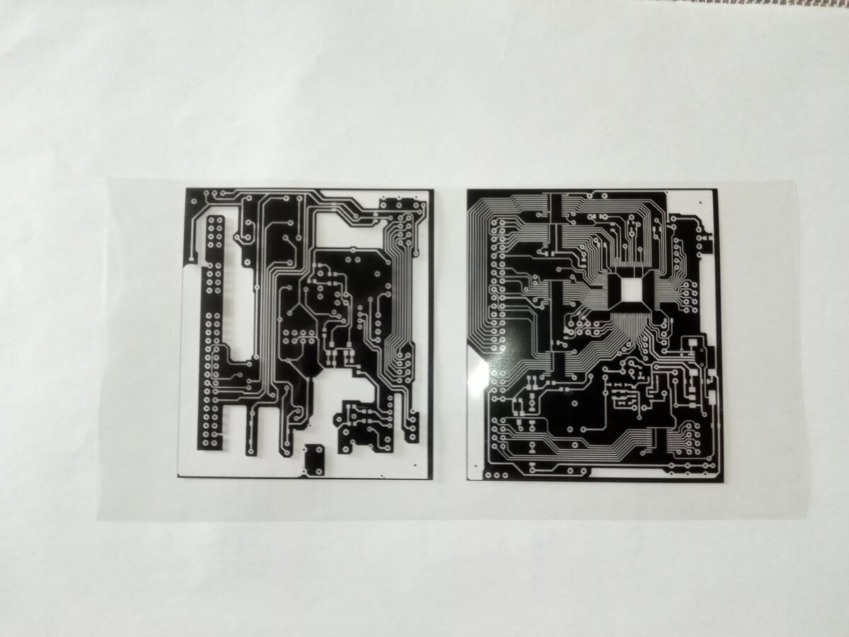 Изготовление печатных плат с помощью пленочного фоторезиста в домашних условиях