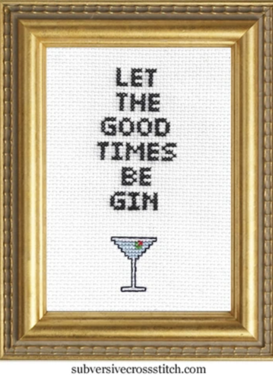 Игра слов, Let the good times begin - пусть начнуться хорошие времена 