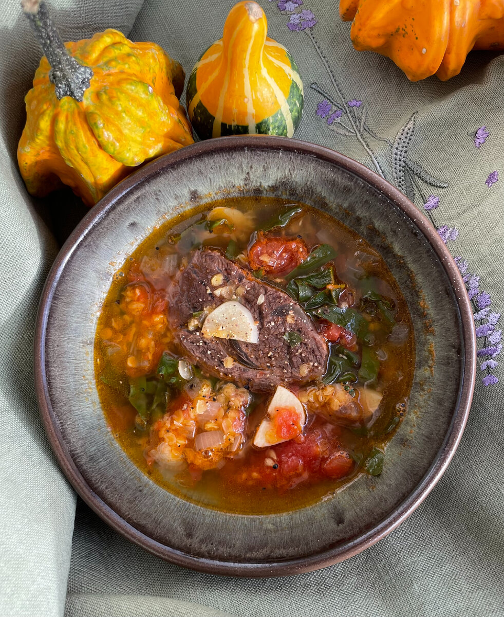 Очередной Дашин зимний супчик - за рецептом приходите в комментарии!