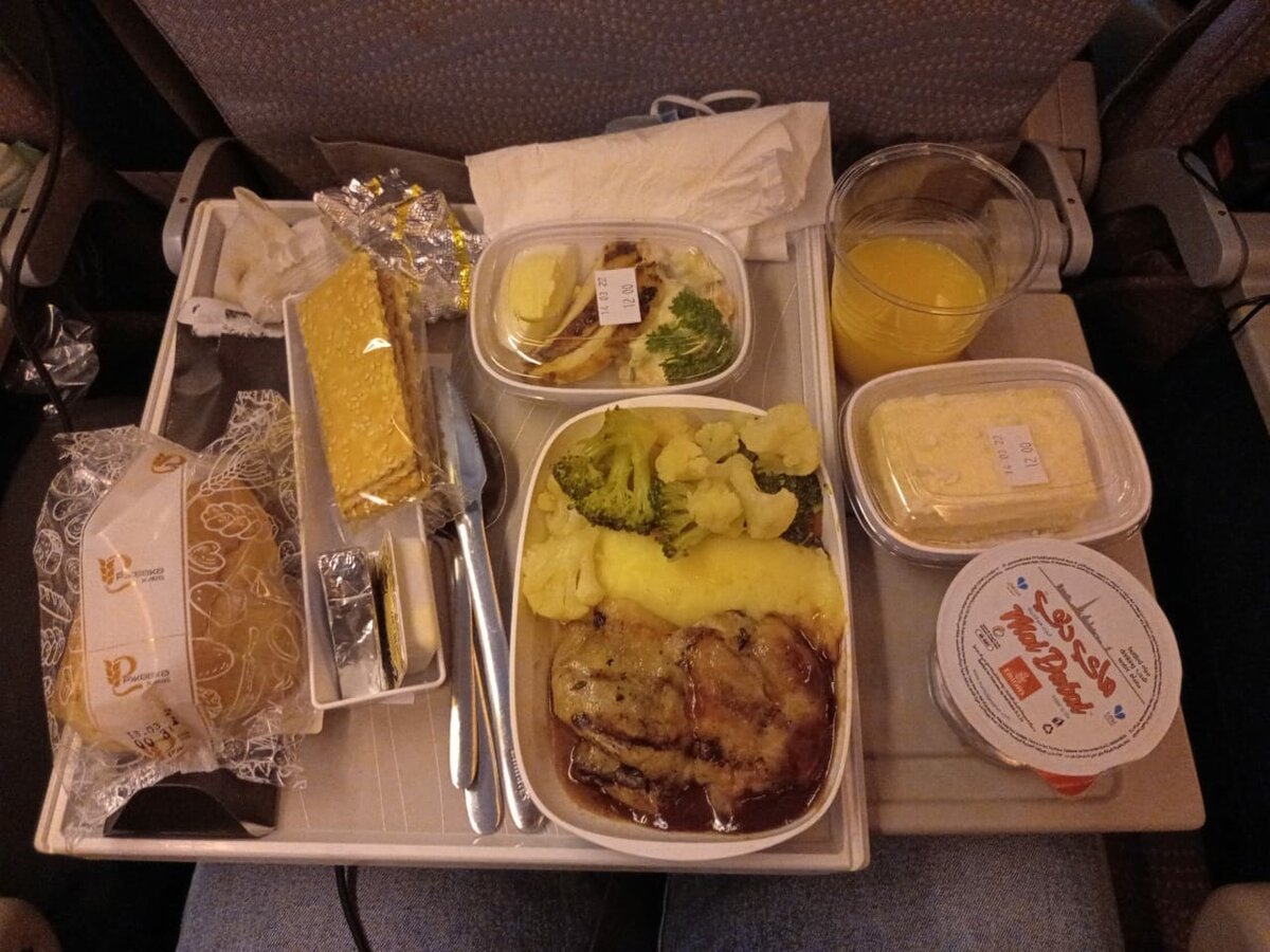 Фото Евгения - пассажира одного из рейсов Emirates