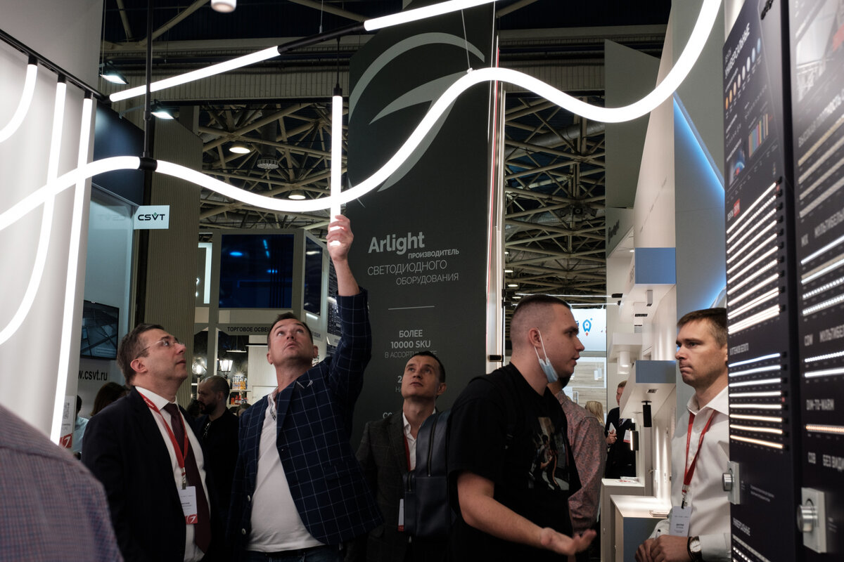 Выставка светотехники Interlight в Москве