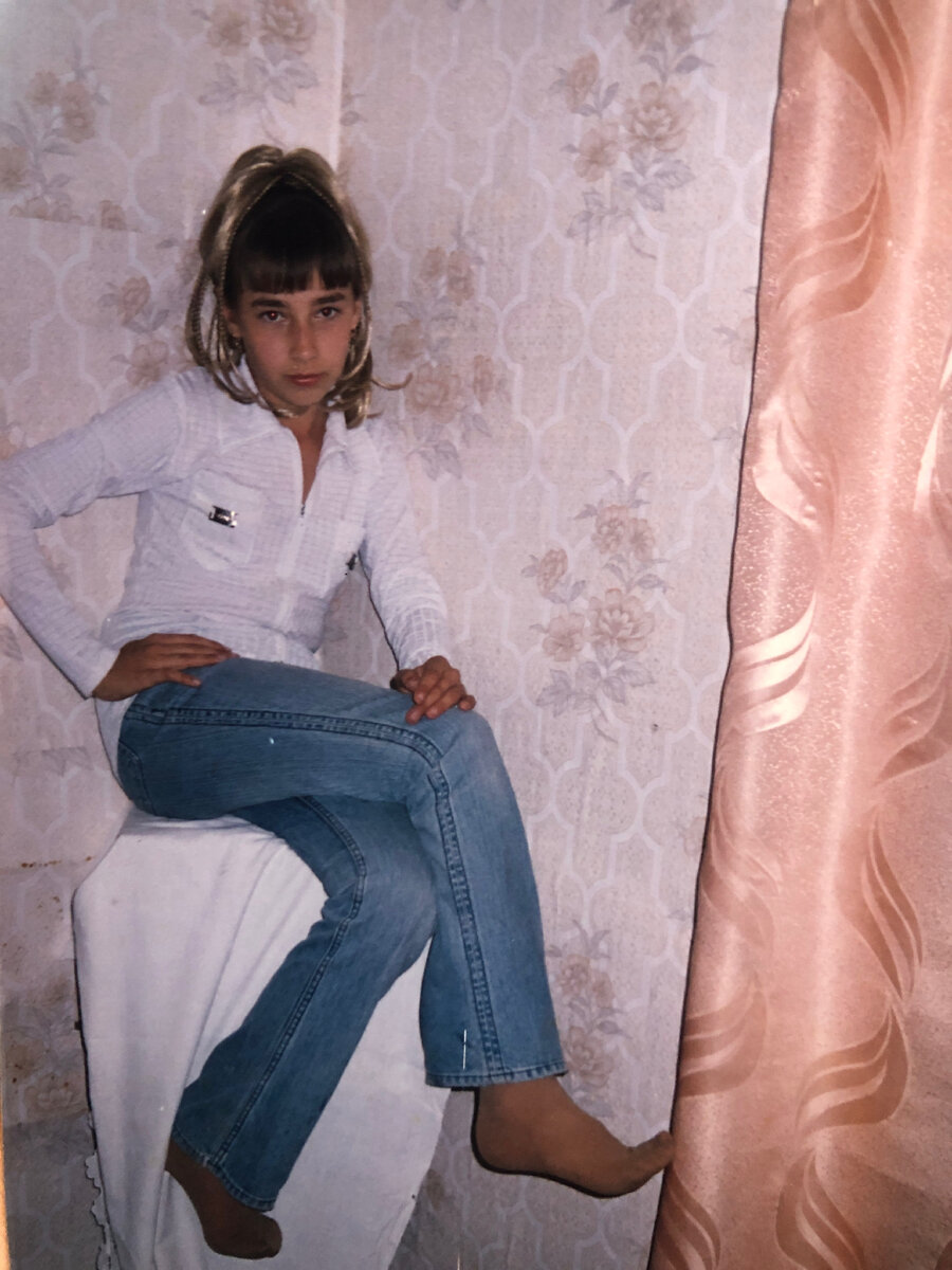 Модница на районе 