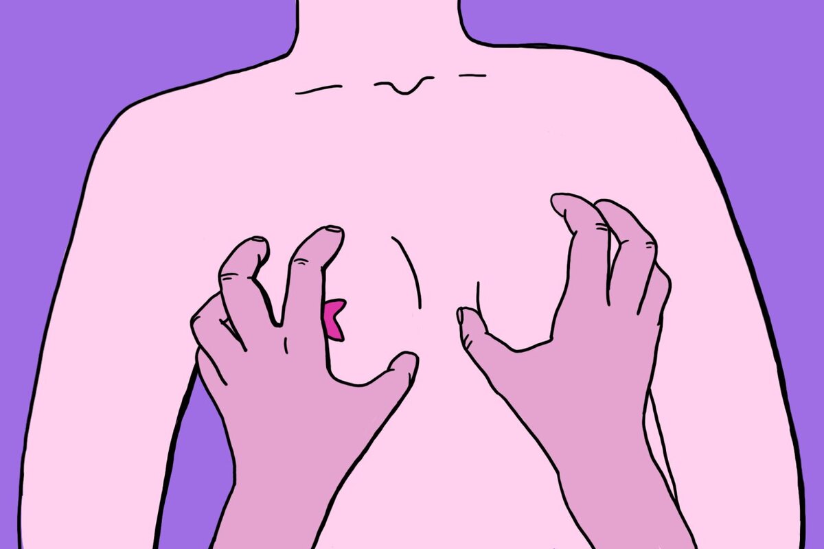 как ласкают грудь у женщин фото 118