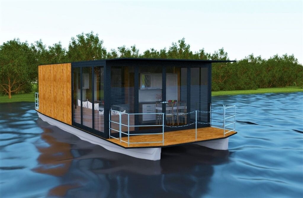 Плавучий дом Houseboat