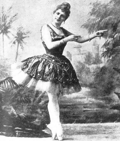 Пьерина Леньяни в балете "Аладдин"