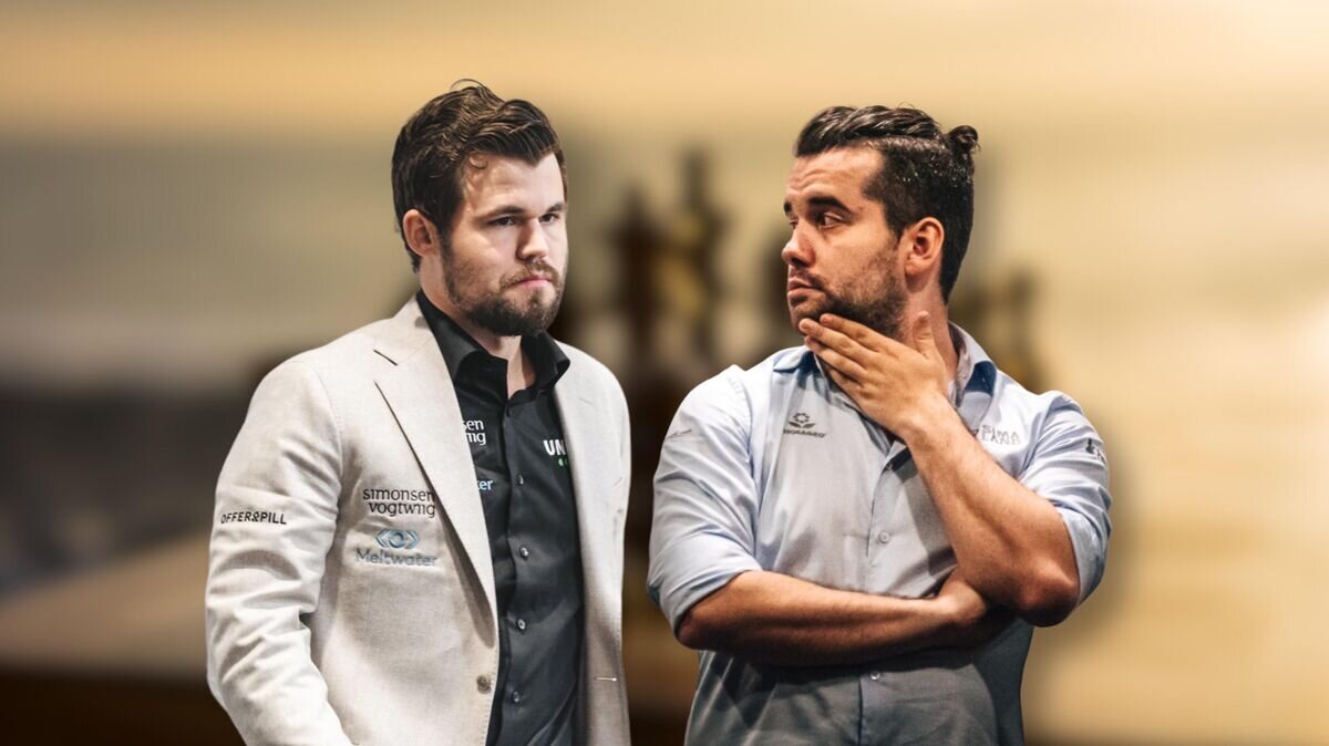    Магнус Карлсен / Ян Непомнящий© Иллюстрация РИА Новости . Международная шахматная федерация (FIDE)