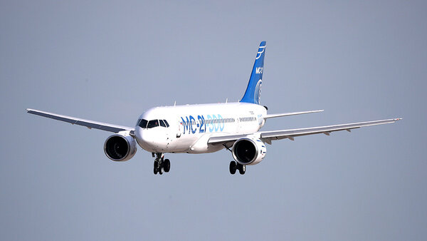 Самолёт МС-21-300. Обложка © ТАСС / Марина Лысцева