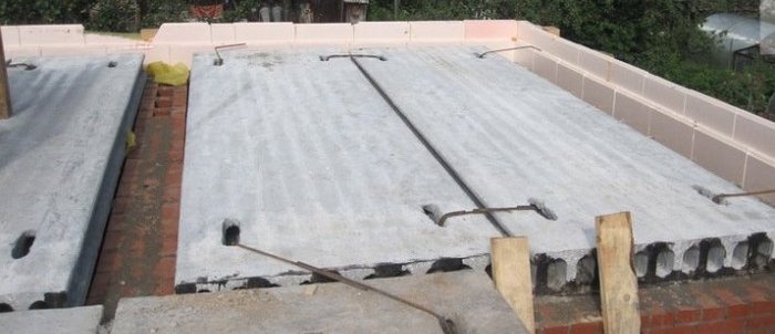 Увязка плит