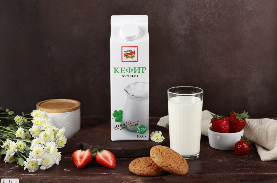 Кефир ТМ ЕРМОЛИНО 