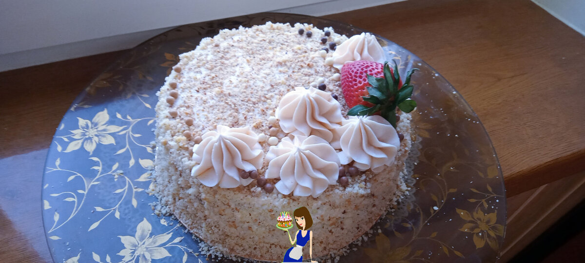 Торт с манго