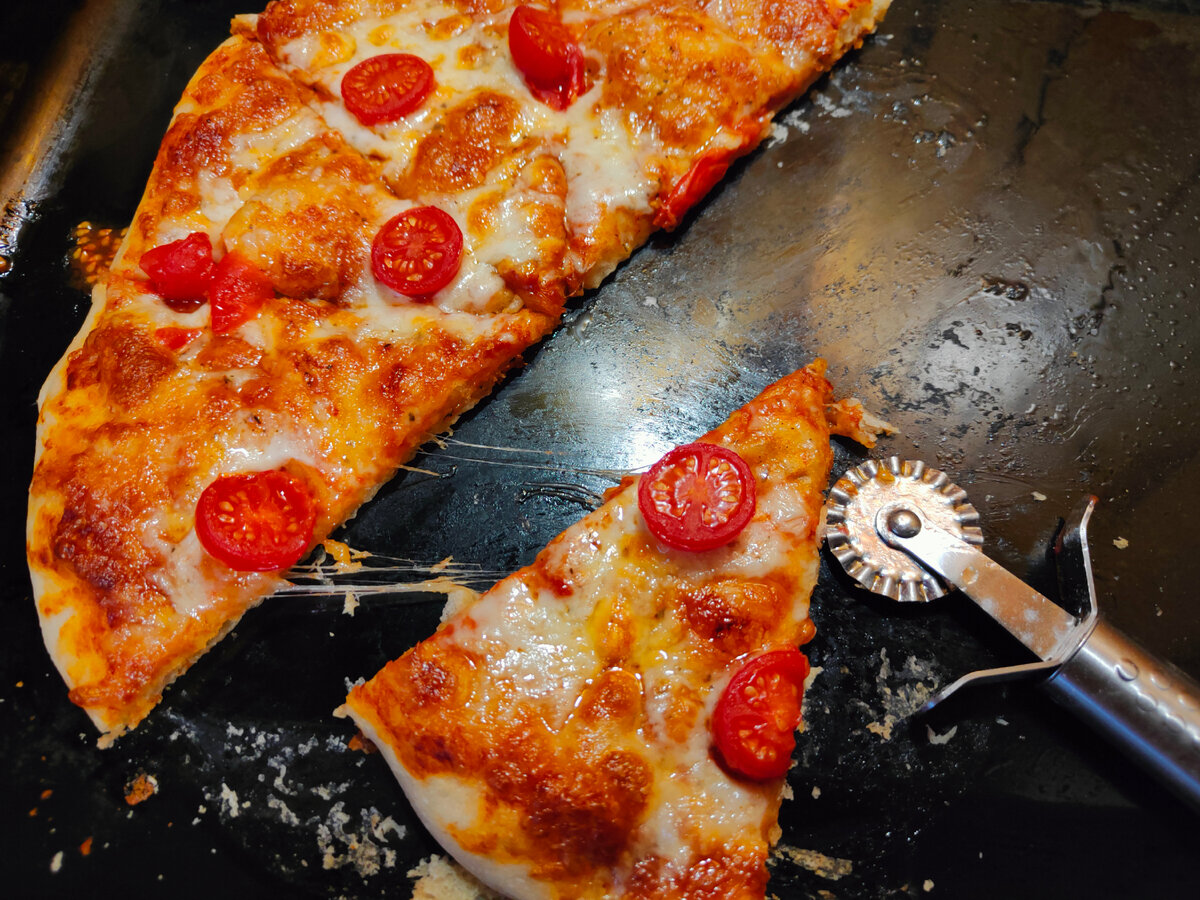 Как приготовить Быстрая пицца «Маргарита» просто рецепт пошаговый