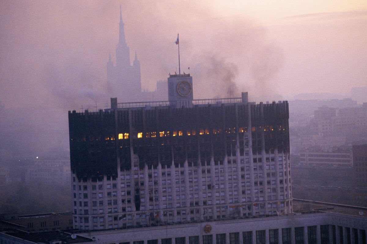 Политический кризис сентября октября 1993 г презентация