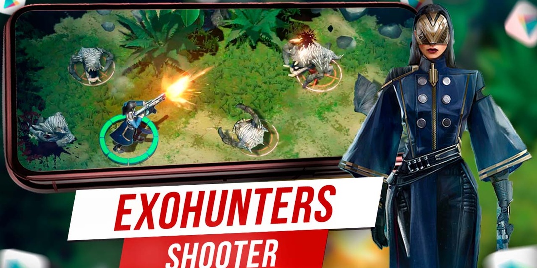 🔥ExoHunters: Stellar Glory - шутер без автобоя в стиле Alien Shooter на Андроид скачать