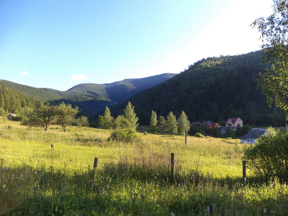 Карпаты Верховина село Красник