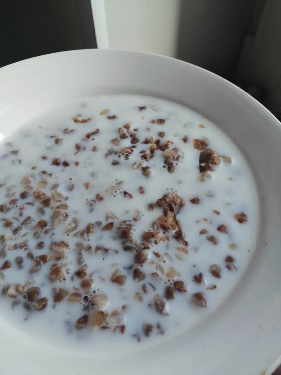 Гречка с молоком