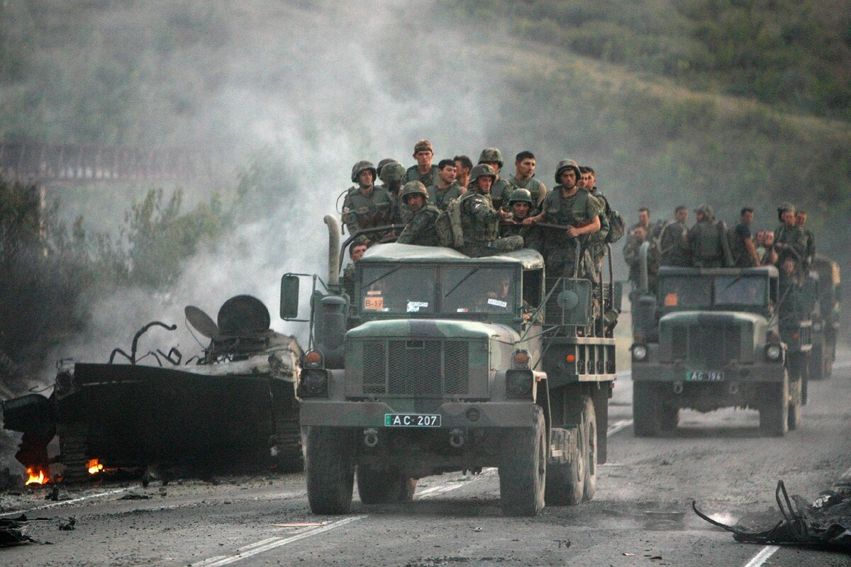 грузия россия война