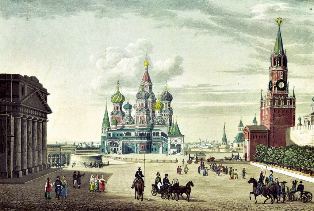 Как выглядела москва в 1812 году