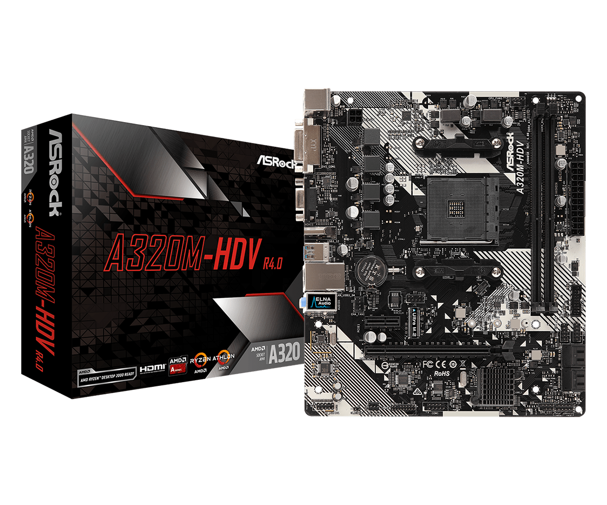 Asrock  A320M-HDV R4.0
