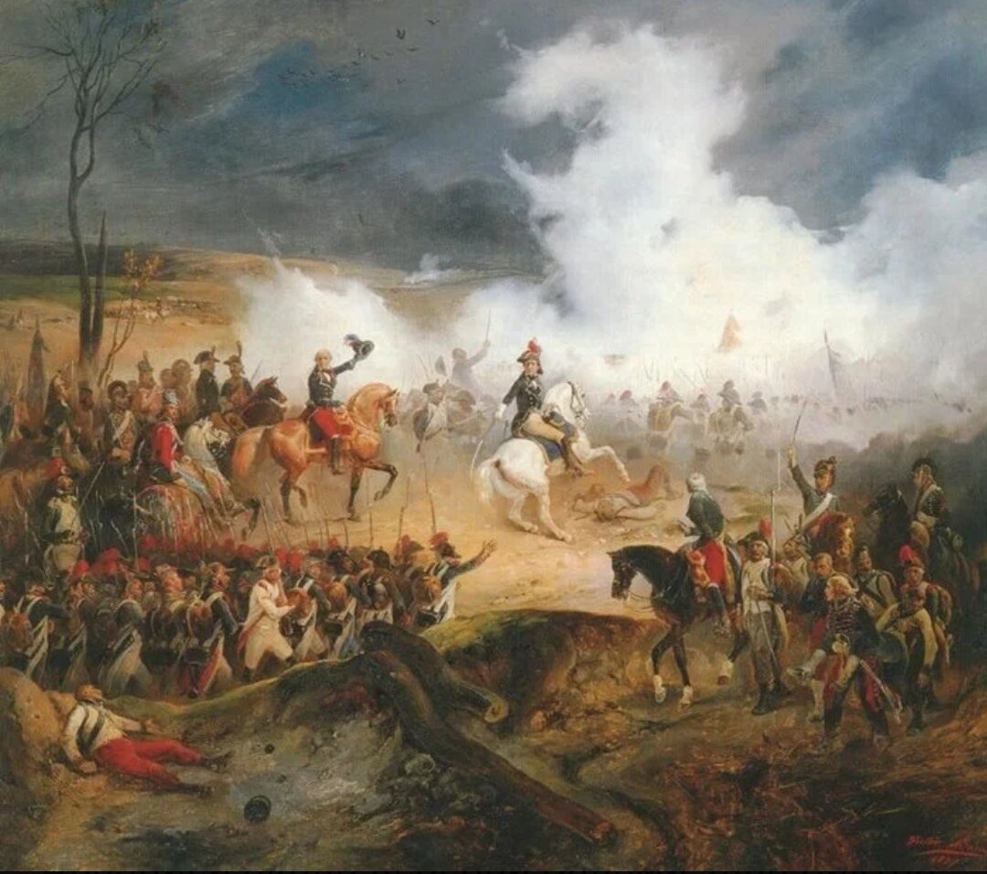 Нападение англии на францию. Битва при Вальми 1792. Битва при Вальми 20 сентября 1792 года. 1792, Сентябрь, 20. Битва при Вальми.