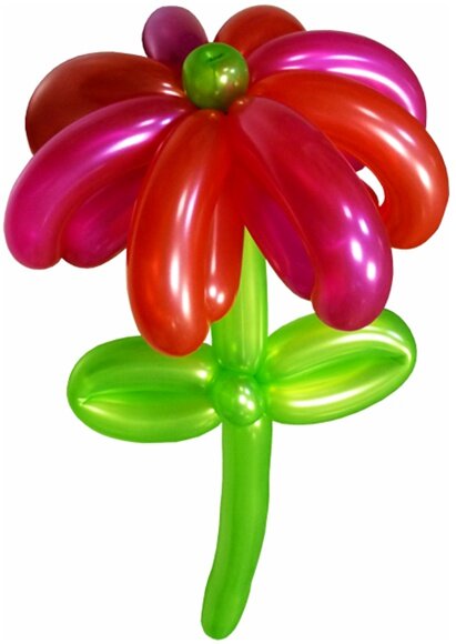 Как сделать цветок из шариков - советы специалистов | МегаШар - доставка шаров 24 часа