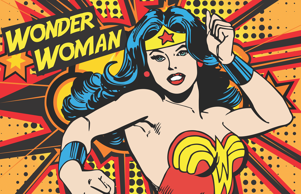 Комикс «Чудо-женщина».