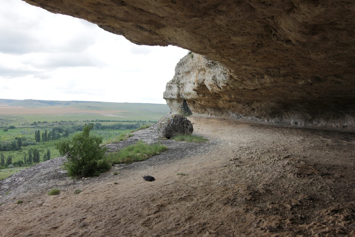 Стоянка неандертальцев в Красной балке (урочище на Белой скале под Белогорском).