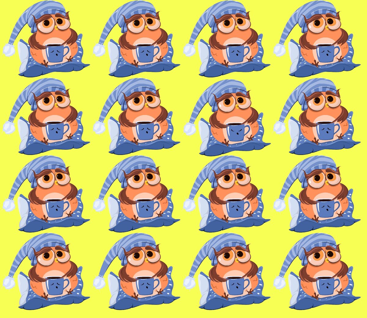 Головоломка с совами.