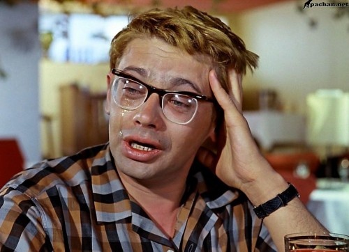 Кадр из фильма "Кавказская пленница, или Новые приключения Шурика" 1967 года.