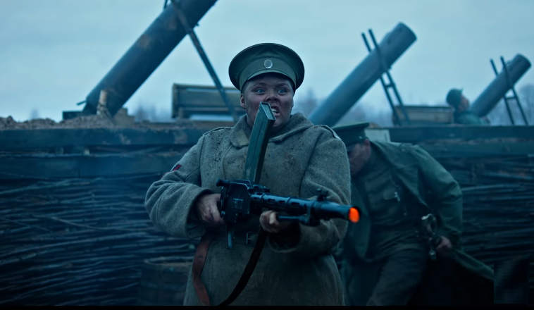 Дуся Гринёва в фильме "Батальонъ"