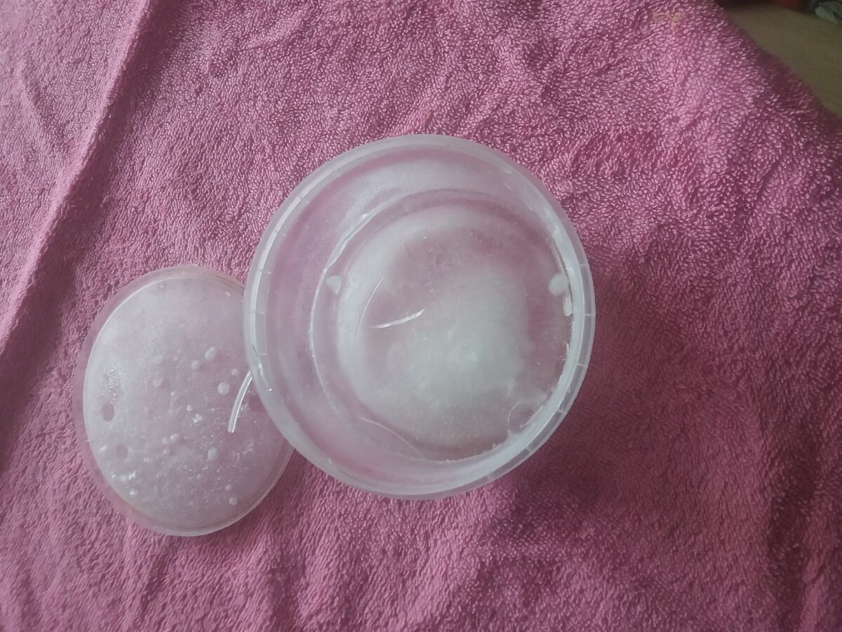 Чашка со льдом.