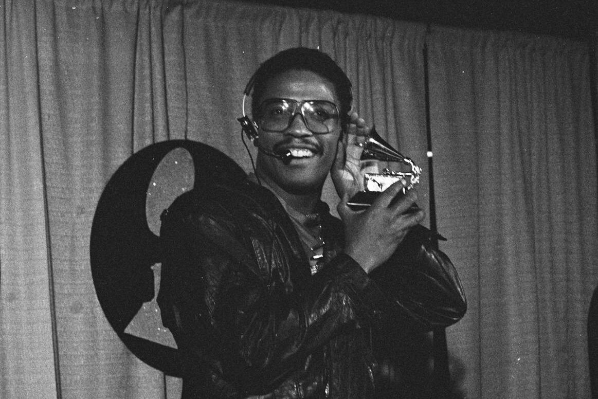 Хэнкок на вручении Грэмми. 1984 г. 