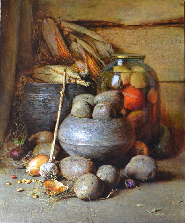 Николаев Ю.В. Банка с соленьями