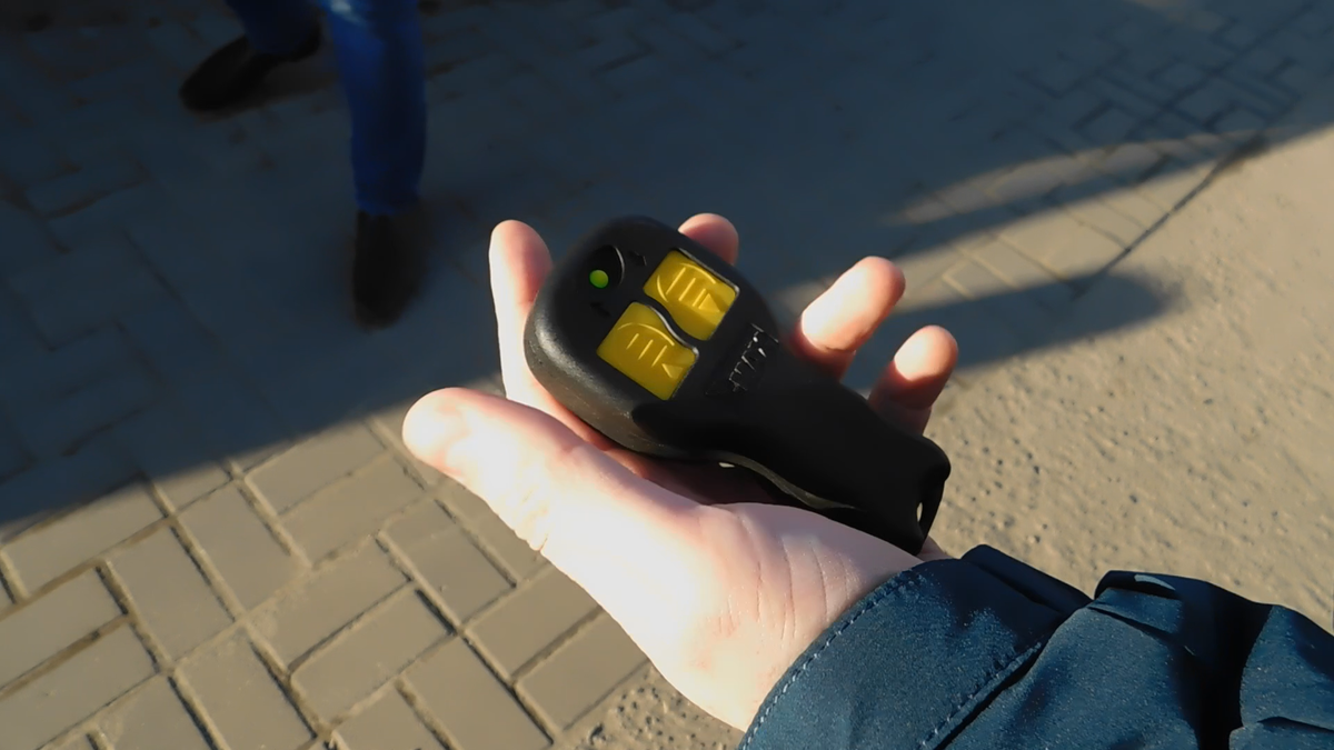 Пульт управления лебёдкой