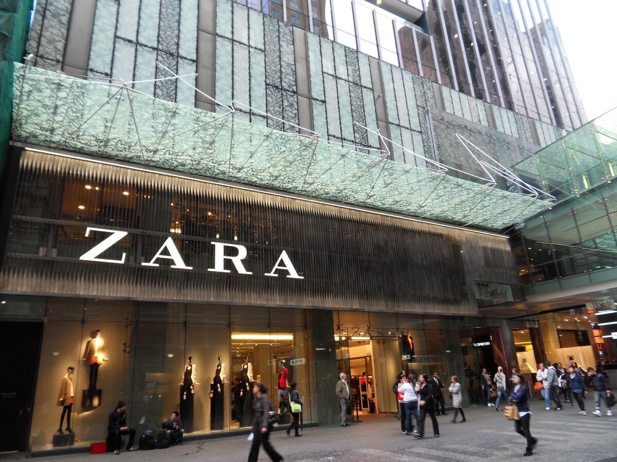 Zara в Сиднее