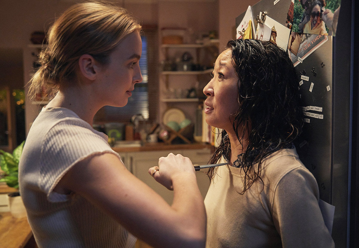 Кадр из сериала "Убивая Еву" 