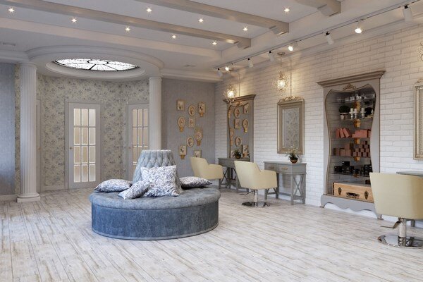 Дизайн салона красоты в стиле прованс в Москве — дизайнера интерьера, отзыва на Профи