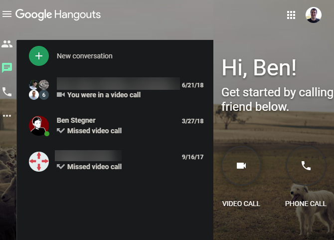 Google Hangouts