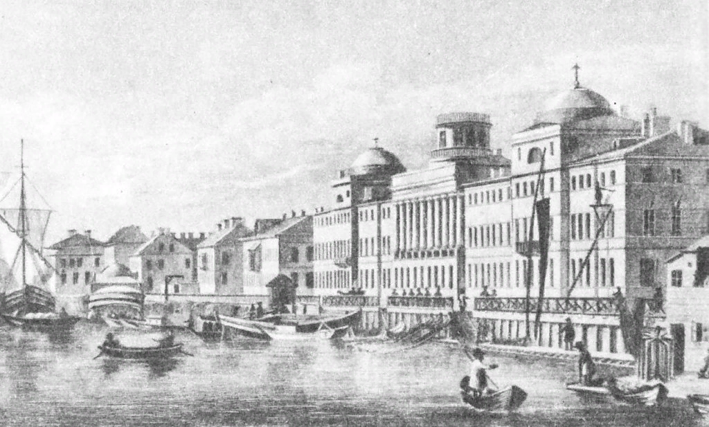 Здание морского кадетского корпуса в Санкт-Петербурге