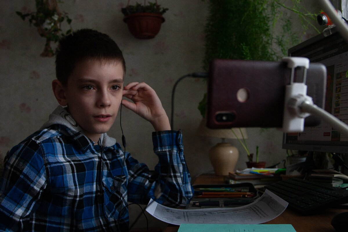 Первый урок английского у Глеба