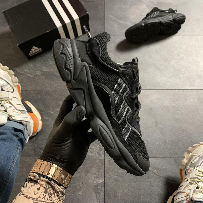 Adidas Ozweego в чёрном цвете