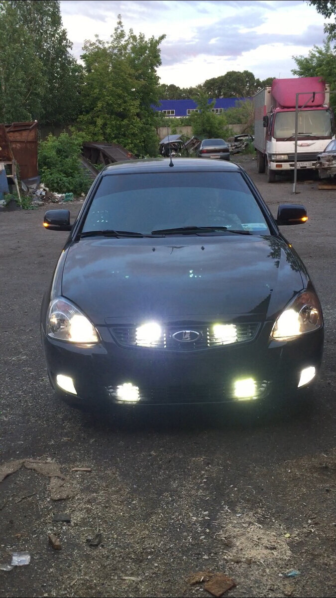 4 вспышки ФСО в приору