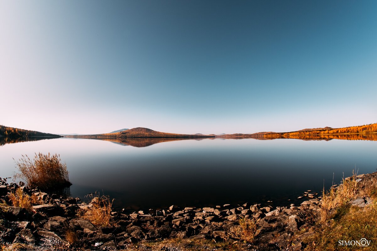 Озеро Зюраткуль (724 метра над уровнем моря)