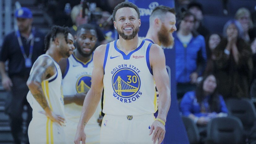 Реакция Стефена Карри на перелом руки