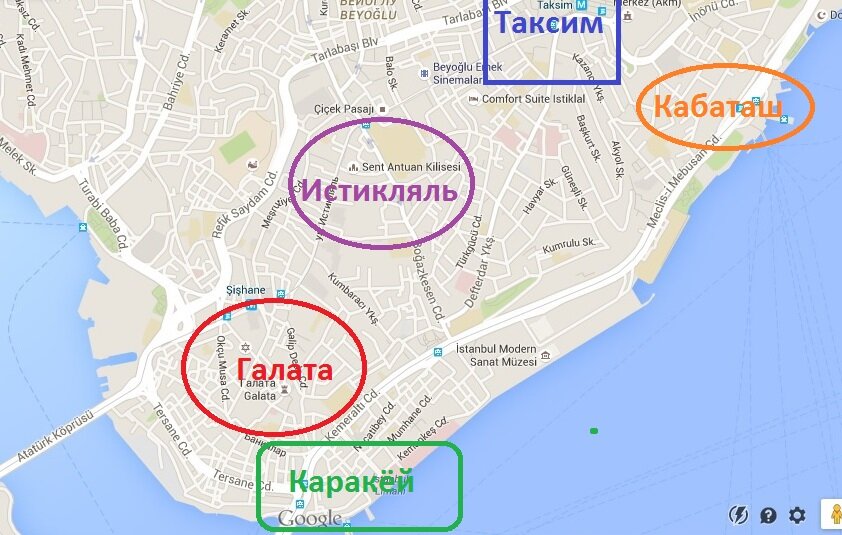 Гугл стамбула. Улица Истикляль в Стамбуле на карте. Район Бейоглу в Стамбуле на карте. Район Таксим в Стамбуле на карте. Пешеходная улица в Стамбуле Истикляль на карте.
