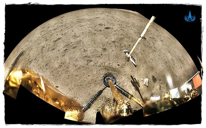 Фото с зонда «Чанъэ-5»