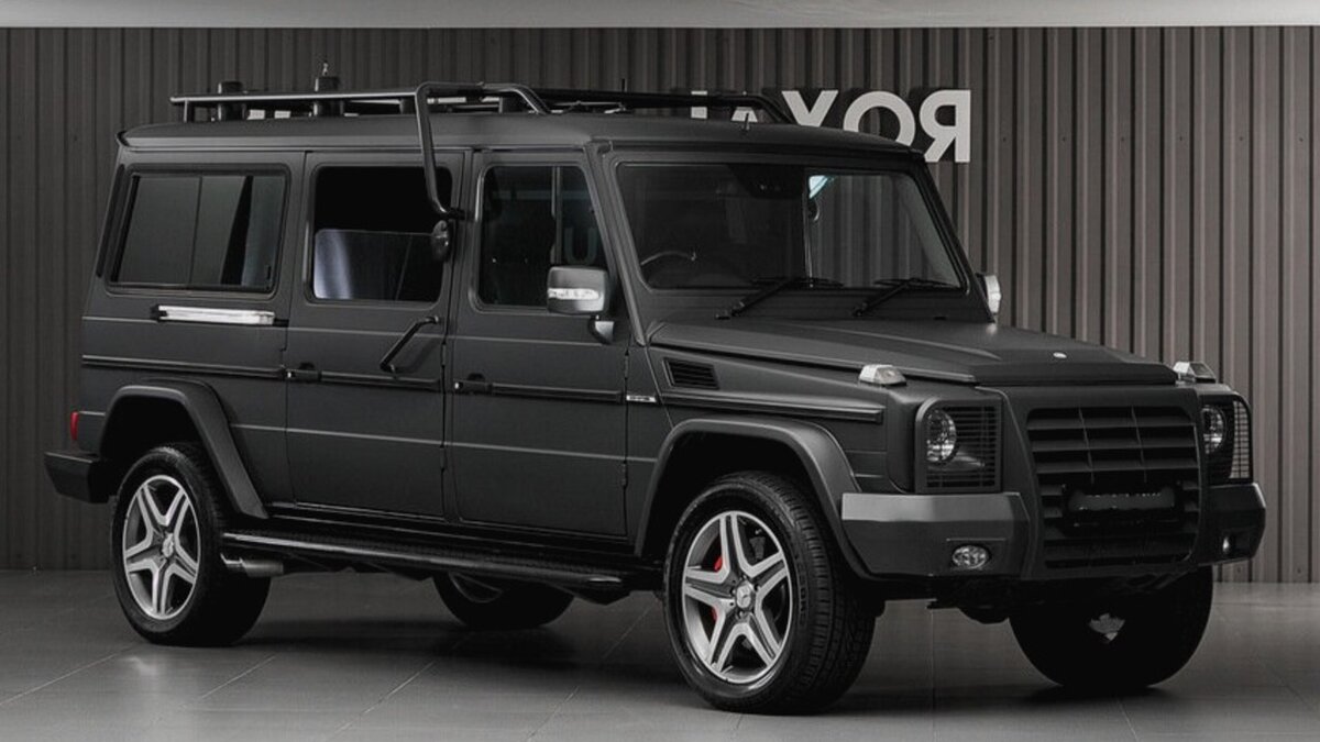 Mercedes Benz g55 Orange